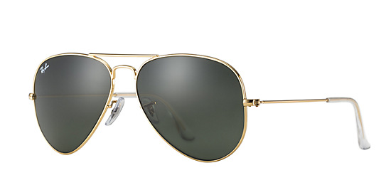 Summertime or not, these should be in your bag at all times. Ray-Ban's Aviator Classic is a staple pair of shades that will instantly make your outfit chic.